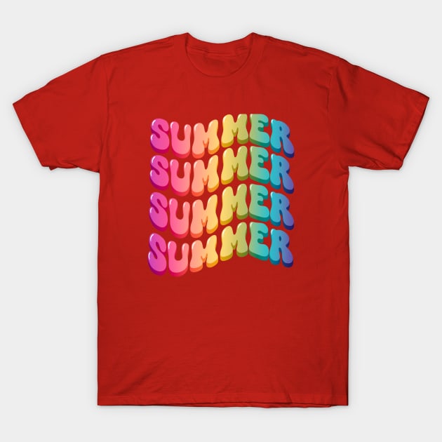 Summer T-Shirt by Designed-by-bix